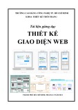 Tài liệu giảng dạy Thiết kế giao diện Web Trường CĐ Kinh tế - Kỹ thuật Vinatex TP. HCM chuẩn nhất