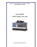 Giáo trình Công nghệ CAD/CAM tốt nhất - Trường CĐ Kinh tế - Kỹ thuật Vinatex TP. HCM