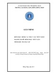 Giáo trình Động và Thực vật Thuỷ sinh (Nghề Bệnh học Thuỷ sản - Trung cấp) - Trường Cao đẳng Cộng đồng Đồng Tháp [Mới nhất]