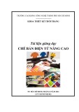 Tài liệu giảng dạy Chế bản điện tử nâng cao - Trường CĐ Kinh tế - Kỹ thuật Vinatex TP. HCM [Mới nhất]
