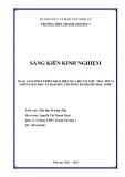 Sáng kiến kinh nghiệm THPT: Giải pháp triển khai hiệu quả bộ tài liệu Bác Hồ và những bài học về đạo đức lối sống dành cho học sinh