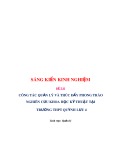 Kinh nghiệm THPT: Quản lý và Thúc đẩy Phong trào Nghiên cứu Khoa học Kỹ thuật tại THPT Quỳnh Lưu 4