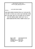 Sáng kiến kinh nghiệm THPT: Giải pháp hình thành năng lực giải quyết vấn đề, sáng tạo cho học sinh qua dạy Văn tế nghĩa sĩ Cần Giuộc - Nguyễn Đình Chiểu (Ngữ văn 11)