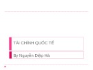 Bài giảng Tài chính quốc tế: Chương 0 - Nguyễn Diệp Hà