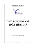 Thực tập chuyên đề Hóa hữu cơ: Kinh nghiệm từ TS. Lê Thanh Thanh