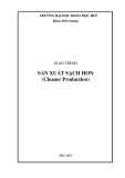 Giáo trình Sản xuất sạch hơn (Năm 2012): Hướng dẫn chi tiết