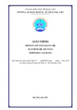 Giáo trình Kế toán quản trị (Cao đẳng): Trường CĐ Kinh tế - Kỹ thuật Bạc Liêu [Mới nhất]