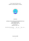 Bài giảng Kỹ năng hỗ trợ nghề nghiệp chế biến thủy sản (Trung cấp) - Trường CĐ Kinh tế - Kỹ thuật Bạc Liêu