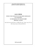 Giáo trình Thực hành kế toán xuất nhập khẩu (2017) - Trường Cao đẳng nghề Hà Nam: Kế toán doanh nghiệp (Cao đẳng)