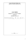 Giáo trình 5S và an toàn lao động (Nghề: Hàn - Trung cấp) - Trường Cao đẳng nghề Hà Nam
