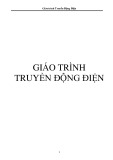 Giáo trình Truyền động điện: Trường Cao đẳng nghề Hà Nam (Chuẩn nhất)