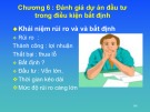 Bài giảng Kinh tế đầu tư: Chương 6 - Đánh giá dự án đầu tư trong điều kiện bất định