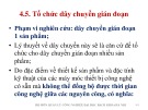 Bài giảng Quản lý công nghiệp: Chương 4.5 - TS. Trần Thị Bích Ngọc