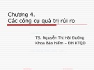 Bài giảng Quản trị rủi ro trong doanh nghiệp: Chương 4 - TS. Nguyễn Hải Đường