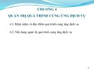 Bài giảng Quản trị dịch vụ - Chương 4: Quản trị quá trình cung ứng dịch vụ