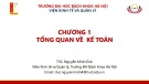 Bài giảng Nguyên lý kế toán: Chương 1 - ThS. Nguyễn Minh Đức