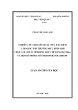 Luận án Tiến sĩ Y học: Nghiên cứu mối liên quan giữa đặc điểm lâm sàng tổn thương mắt, hình ảnh chụp cắt lớp vi tính hốc mắt với nồng độ TRAb và một số thông số ở bệnh nhân Basedow