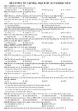 Đề cương ôn tập học kì 2 môn Hóa học lớp 11 năm 2021-2022 - Trường THPT Bắc Thăng Long