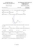 Đề KSCL môn Toán ôn thi tốt nghiệp THPT 2023 có đáp án - THPT Yên Phong 2, Bắc Ninh (Lần 1)