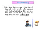 Bài giảng Tâm lý học: Chú ý và nhận thức - Chương 3
