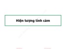 Bài giảng Tâm lý học ứng dụng: Hiện tượng tình cảm (Chi tiết, Chuẩn nhất)