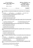 Đề thi học kì 1 môn Lịch sử lớp 12 năm 2022-2023 - Trường THPT Lê Hồng Phong, Đắk Lắk