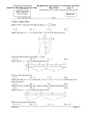 Đề thi giữa học kì 1 Toán lớp 12 năm 2022-2023 có đáp án trường THPT Thị xã Quảng Trị
