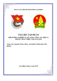 Tài liệu tập huấn nghiệp vụ công tác đội và phong trào thiếu nhi năm 2019, kỹ năng bồi dưỡng