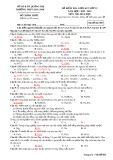 Đề thi giữa học kì 2 môn Hóa học lớp 12 năm 2022-2023 - Trường THPT Gio Linh: Tổng hợp đề thi mới nhất