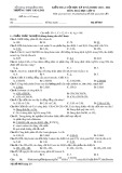 Đề thi học kì 2 môn Hóa học lớp 11 năm 2021-2022 trường THPT Gio Linh: Tổng hợp đề thi