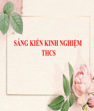 Sáng kiến kinh nghiệm THCS: Phương pháp giải bài tập và dấu hiệu nhận biết chất vô cơ