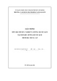 Giáo trình Nghiệp vụ Hướng dẫn Du lịch Trung cấp - Trường CĐ Bách Khoa Nam Sài Gòn (Nghề Hướng dẫn Du lịch)