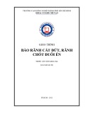 Giáo trình Bào rãnh cắt đứt, rãnh chốt đuôi én (Nghề Cắt gọt kim loại) - Trường CĐ nghề Thành phố Hồ Chí Minh chuẩn nhất
