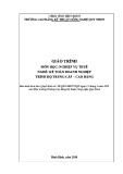 Giáo trình Nghiệp vụ thuế (Nghề: Kế toán doanh nghiệp - Trình độ: Trung cấp/Cao đẳng) - CĐ Kỹ thuật Công nghệ Quy Nhơn