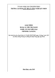 Giáo trình Tiện trụ ngoài (Nghề: Cắt gọt kim loại - Trình độ: Cao đẳng) - CĐ Kỹ thuật Công nghệ Quy Nhơn