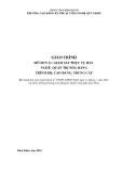 Giáo trình Giám sát phục vụ bàn (Nghề Quản trị nhà hàng) Cao đẳng/Trung cấp - CĐ Kỹ thuật Công nghệ Quy Nhơn