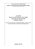 Giáo trình Chế tạo kết cấu công nghiệp (Nghề: Chế tạo thiết bị cơ khí - Trình độ: Cao đẳng) - CĐ Kỹ thuật Công nghệ Quy Nhơn