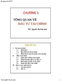 Bài giảng Đầu tư tài chính: Tổng quan về đầu tư tài chính - Chương 1