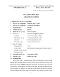 Đề cương Kinh tế học vĩ mô: Trường ĐH Ngân hàng TP. Hồ Chí Minh (mới nhất)
