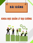Bài giảng Khoa học quản lý đại cương chương 5: ThS. Tạ Thị Bích Ngọc