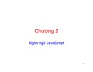 Bài giảng Công nghệ lập trình tích hợp: Chương 2.0 - TS. Nguyễn Quang Uy