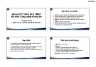 Bài giảng Phân tích và thiết kế hệ thống thông tin Trường ĐH Thương Mại (2022) - Chi tiết, đầy đủ