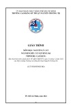 Giáo trình Nguyên lý cắt gọt kim loại (Cao đẳng) - CĐ Kỹ thuật Nguyễn Trường Tộ [Mới nhất]