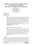 Nghiên cứu lòng trung thành của vận động viên nghiệp dư đối với sự kiện du lịch thể thao