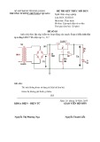 Đề thi Lắp mạch điện tử cơ bản có đáp án - Trường TCNDTNT Bắc Quang (Đề số 3)