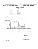 Đề thi Vẽ điện lý thuyết có đáp án - Trường TCNDTNT Bắc Quang (Đề số 1)