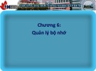 Bài giảng Kiến trúc máy tính: Chương 6 chuẩn nhất từ Đại học Công nghiệp TP.HCM