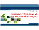 Bài giảng Quản lý tài nguyên khoáng sản và năng lượng: Chương 3 - TS. Trần Thị Ngọc Mai