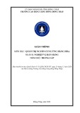 Giáo trình Quản trị nguồn cung ứng hàng hóa (2020) - Trường Cao đẳng Cộng đồng Đồng Tháp (Nghiệp vụ bán hàng - Trình độ Trung cấp)