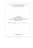 Giáo trình Thực tập nguội Kỹ thuật máy lạnh và điều hòa không khí (Trình độ Trung cấp) - Trường Trung cấp Tháp Mười